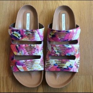 Cynthia Vincent Birkenstock style sandals
